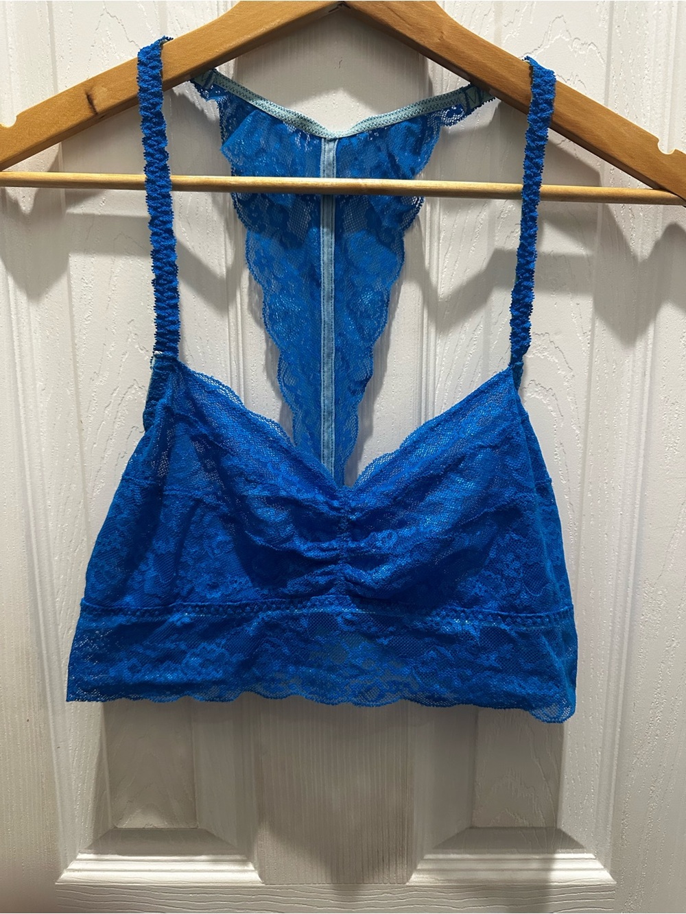 Victoria’s Secret Pink blue Lace Bralette with Racerback - Women Intimates